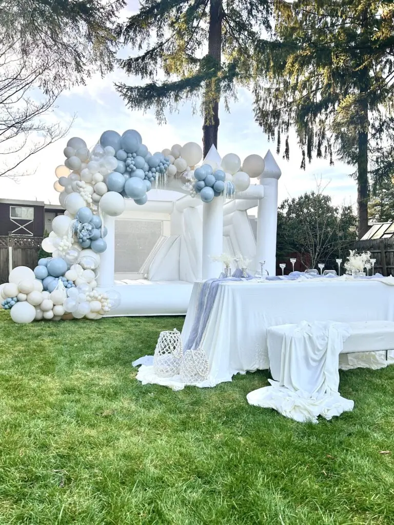 Chateau Bounce & Balloons: Modern Castle: Our balloon house rentals are for those who believe in quality and luxury. We have created an exclusive collection of bouncers that are unique, luxurious, and high-end. Modern Castle balloon houses will make sure that you and your guests remember your special event for years to come. Luxury Bounce House Rentals in Marysville arlington bellevue bothell everett duvall lake stevens lynnwood sammamish snohomish shoreline monroe mukilteo marysville redmond woodinville Washington birthday parties bubble house castle bouncer weddings events corporate events birthday party ideas combo bouncer wedding bounce house