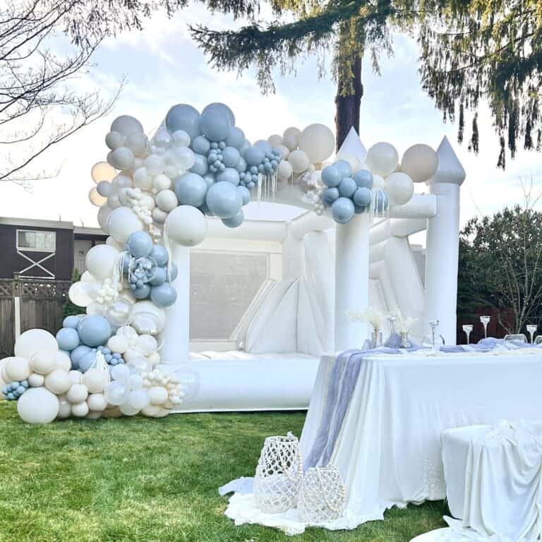 Chateau Bounce & Balloons: Modern Castle: Our balloon house rentals are for those who believe in quality and luxury. We have created an exclusive collection of bouncers that are unique, luxurious, and high-end. Modern Castle balloon houses will make sure that you and your guests remember your special event for years to come. Luxury Bounce House Rentals in Marysville arlington bellevue bothell everett duvall lake stevens lynnwood sammamish snohomish shoreline monroe mukilteo marysville redmond woodinville Washington birthday parties bubble house castle bouncer weddings events corporate events birthday party ideas combo bouncer wedding bounce house